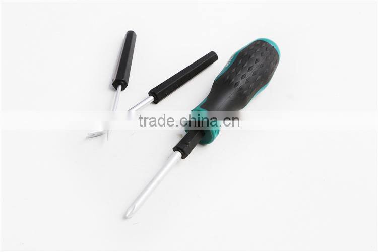 Professional 9PCS removeable nipple screwdriver set with magnetic