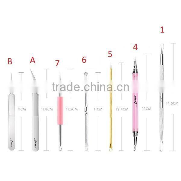 Stainless Steel Blackhead Remover Acne Pimple Skin Care Facial Tools