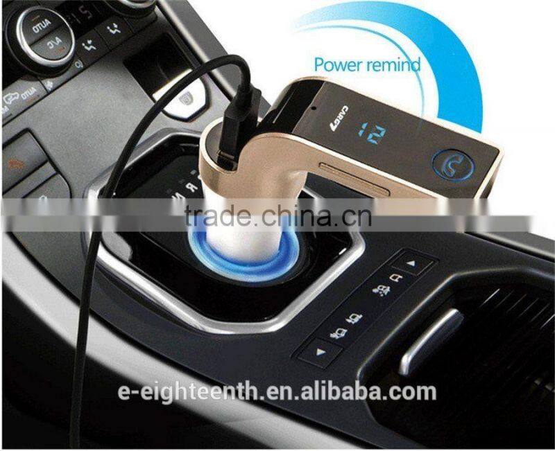 2016 hot Wireless Bluetooth Car Kit LCD MP3 Player FM Transmitter Modulator USB SD MMC