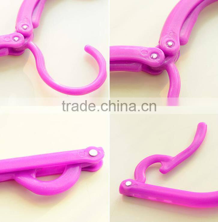 Plastic Foldable Hanger Travel Clothes Hangers