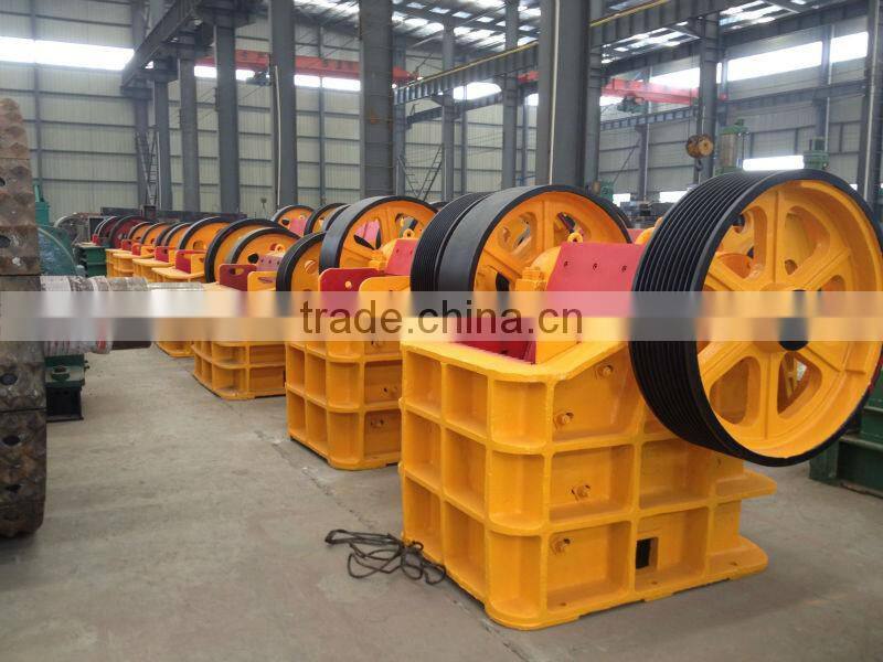 2014 unique small gold ore jaw crusher PE-250x400 for mineral process