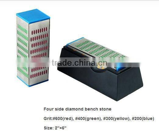 Four side diamond bench stone