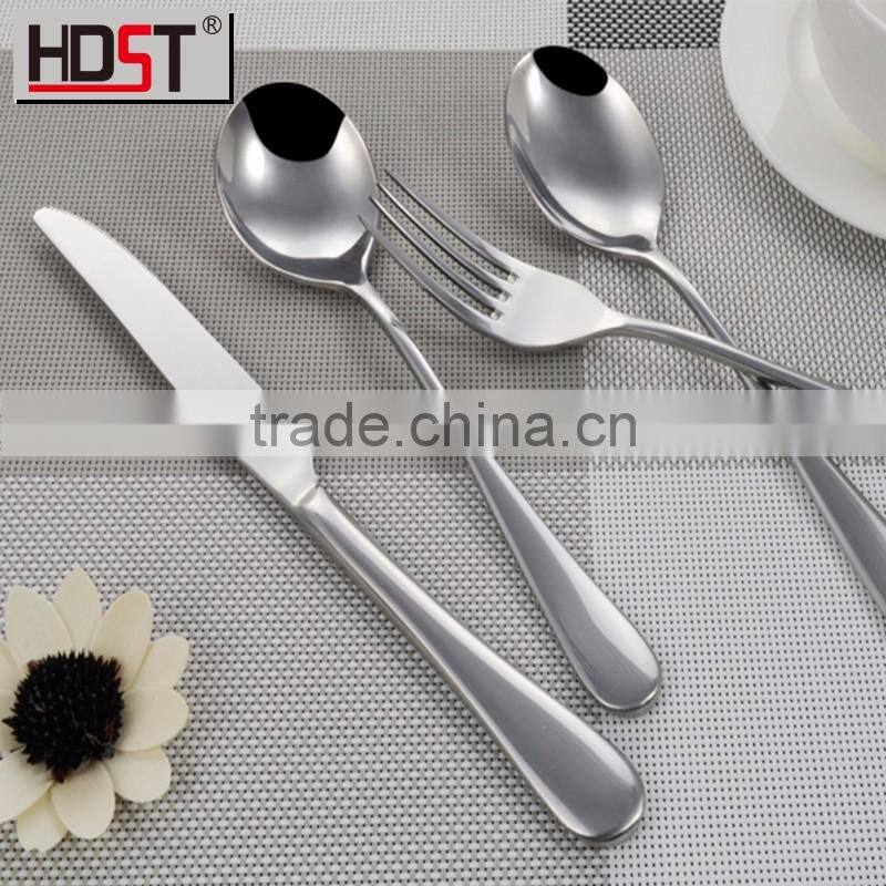 High Quality Hotel Stainless Steel Elegant Flatware