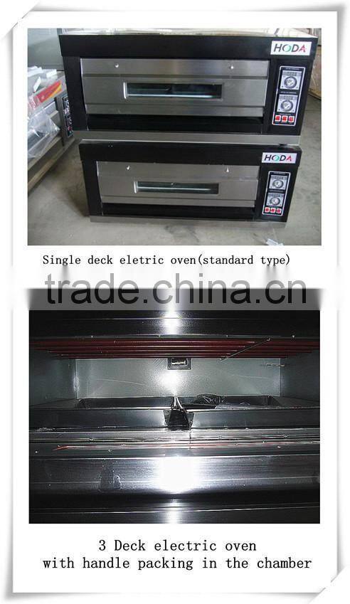 Best selling 3 deck electric commercial pizza oven