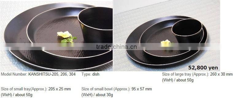 Preminum and High quality made in japan lacquerware small lot order available