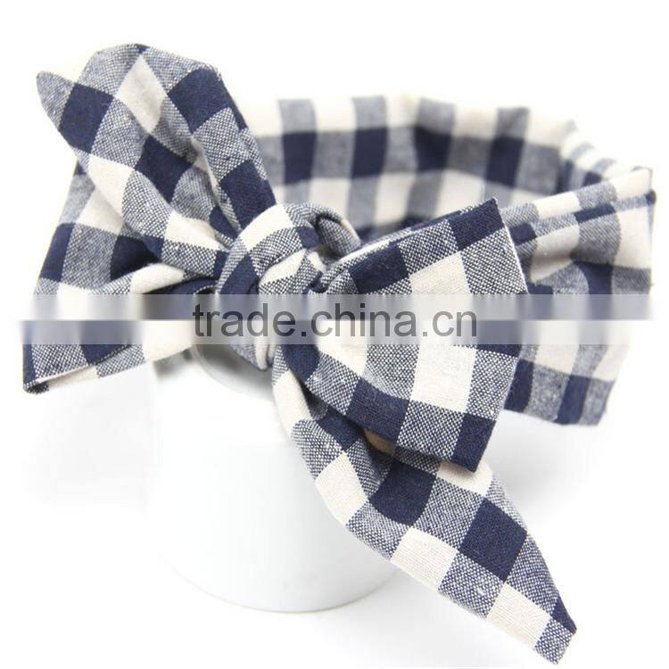 Hot sale super sweet INS baby bowknot shaped headwear hairbands headbands for gifts