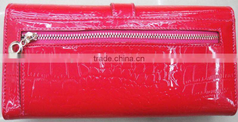 Fashion new croco cowhide Genuine leather popular wallet