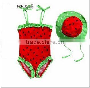 Lovely! Baby/Children Red&White w Dot Swimsuit/bathing Suit for Girls