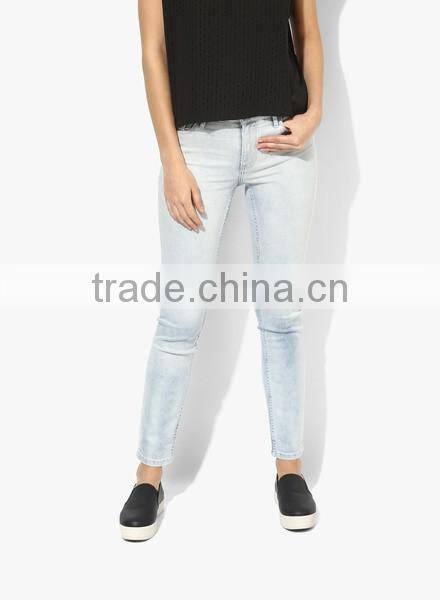 Latest jeans tops girls jeans pent ladies biker jeans