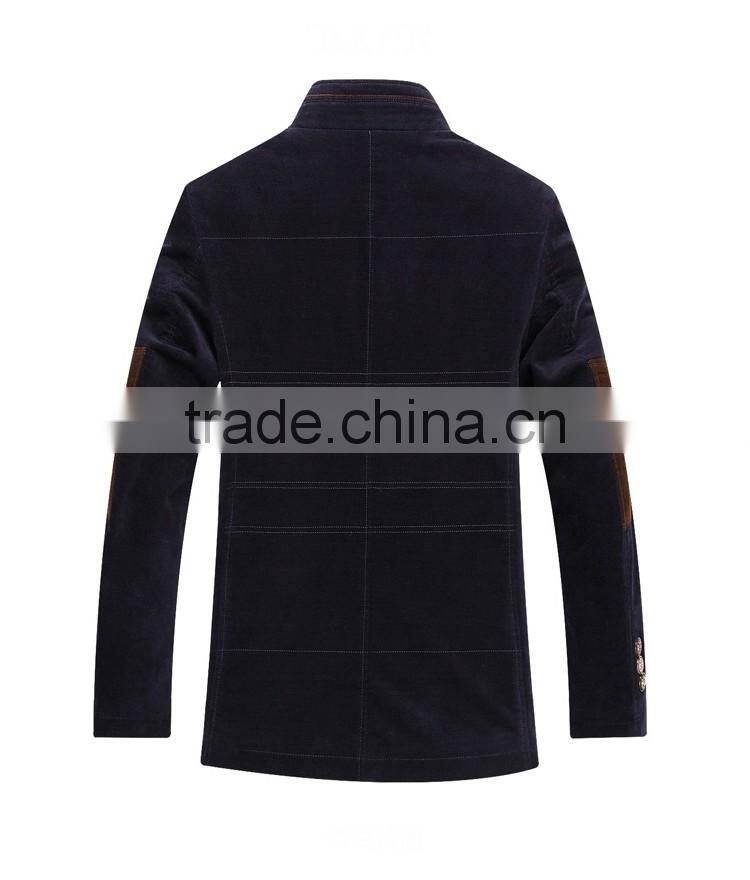 OEM Cotton Spandex Quilting Causal Winter Jacket With Detachable Collar