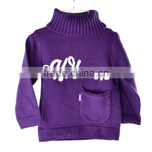 2015 New design winter sweater pullover for gril