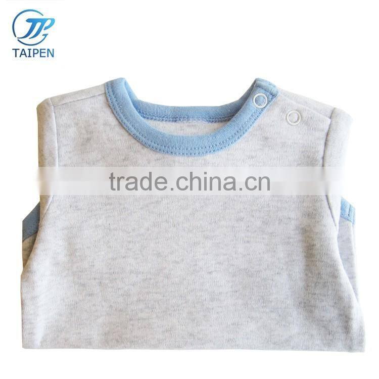 Latest Baby Boys Romper Designs Long Sleeve Little Boys Clothing With Patch