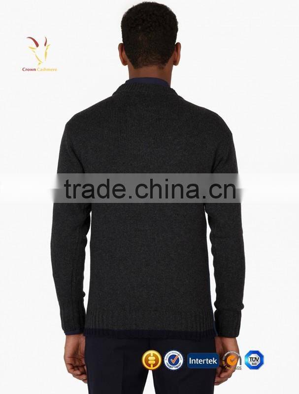 Latest Knitted Mens Cashmere Jumpers Mens Cashmere Wool Sweaters