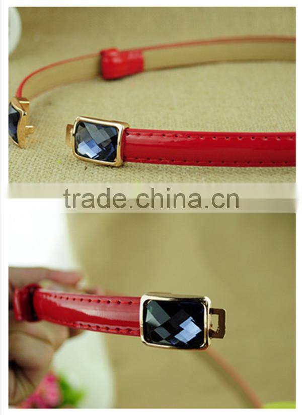 MOQ 1 pc 10 colors choice and length around for waist 57-102cm women brand belt female