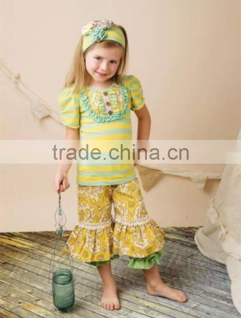 imported clothes child kids wear manufacturers summer girls cheap china wholesale kids orange stripes clothing