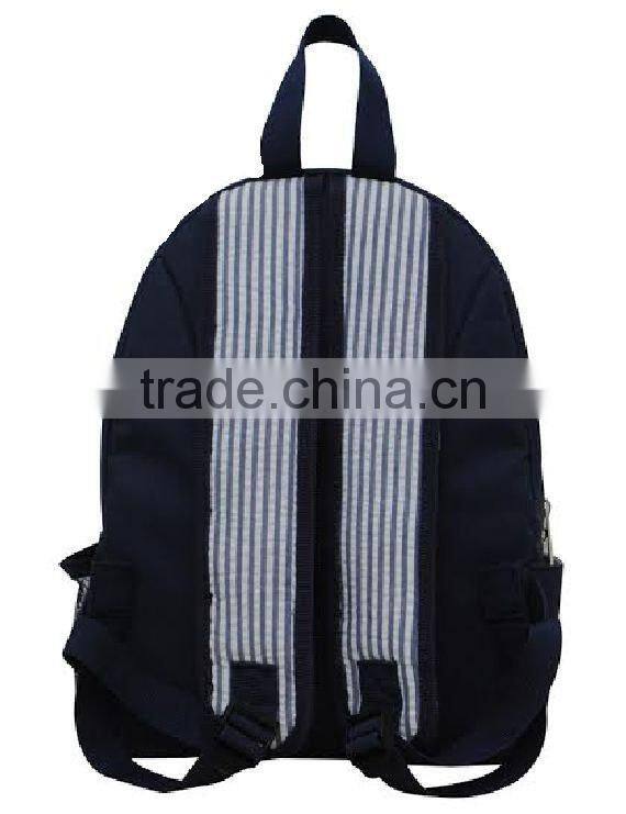 High quality seersucker white Toddler Backpack