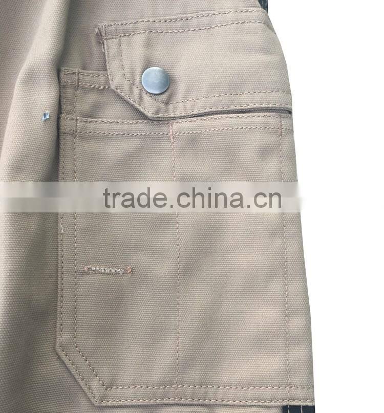 Mens workwear wear-resisting pants safety work trousers