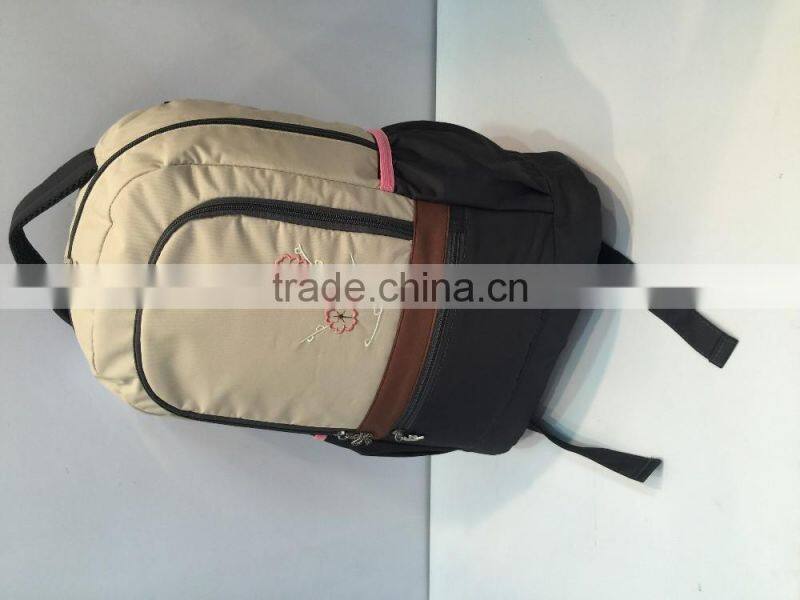 2017 hot sales wholesales custom waterproof lady backpack