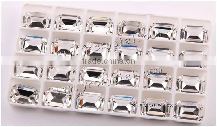 high quality pointback crystal clear crystal stone