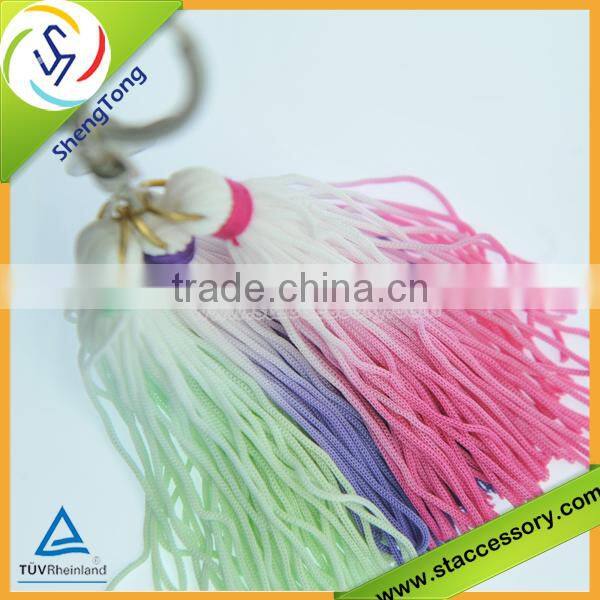 hot sale wholesale ring with tassel/colorful ring with tassel