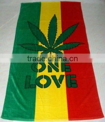 microfiber suede printing beach towel