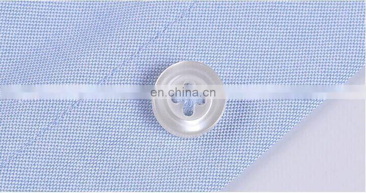 2017 Men's slim fit wash and wear dress shirts