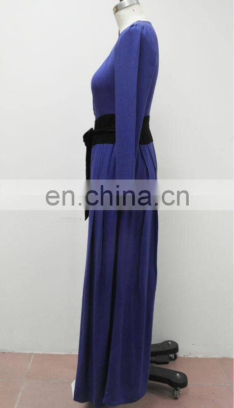 CHEFON Rayon muslim women dresses 2016 long