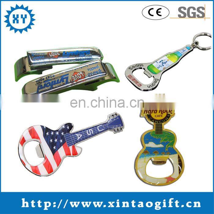 open beer bottle with fridge magnet