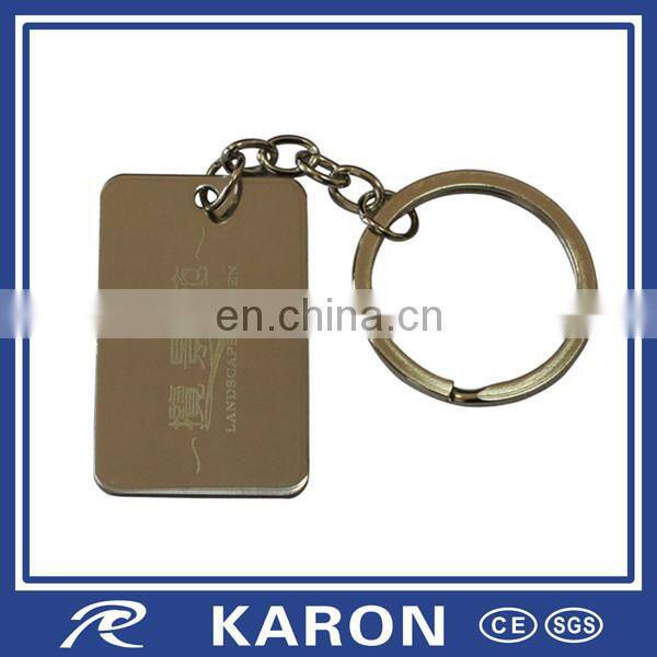 custom printed keychain hotel key tag