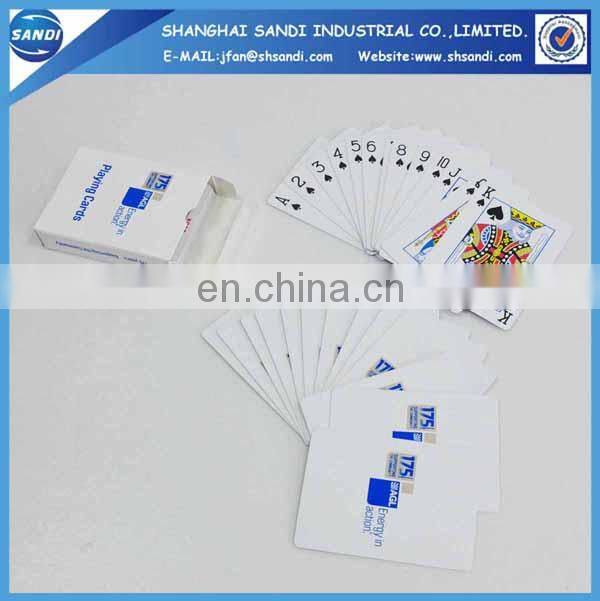 Promotional custom paper poker card