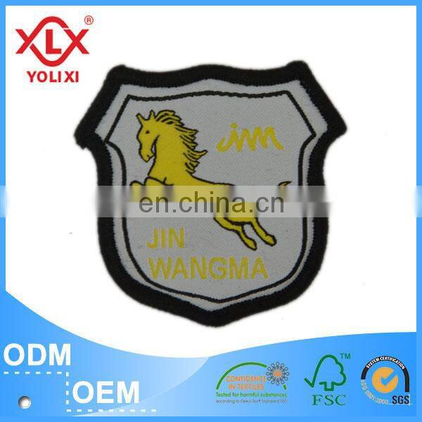 Sewing garment badge for jacket brand