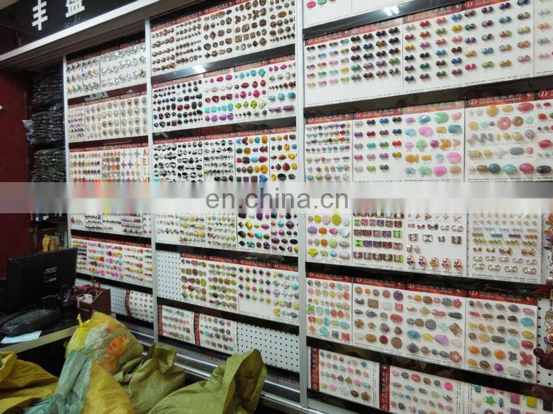 hot sell uv plated acrylic spike studs sew on or glue on