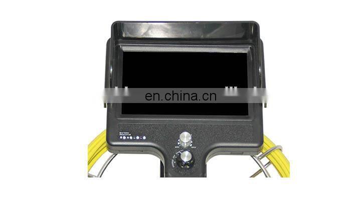 30M Cable Waterproof Water Pipe Inspection Camera with 7" Portable Monitor TEC710M-SCJ