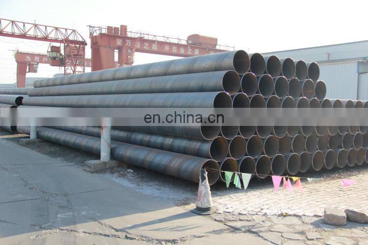 24 Inch Diameter AWWA C200 GR 2 SSAW Spiral Saw Steel Line Pipe for Water Drainage Projects