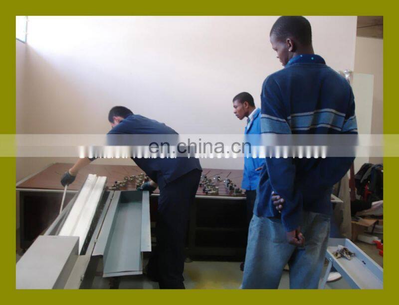 Oil heating bending PVC window processing machine for bending arc window-door
