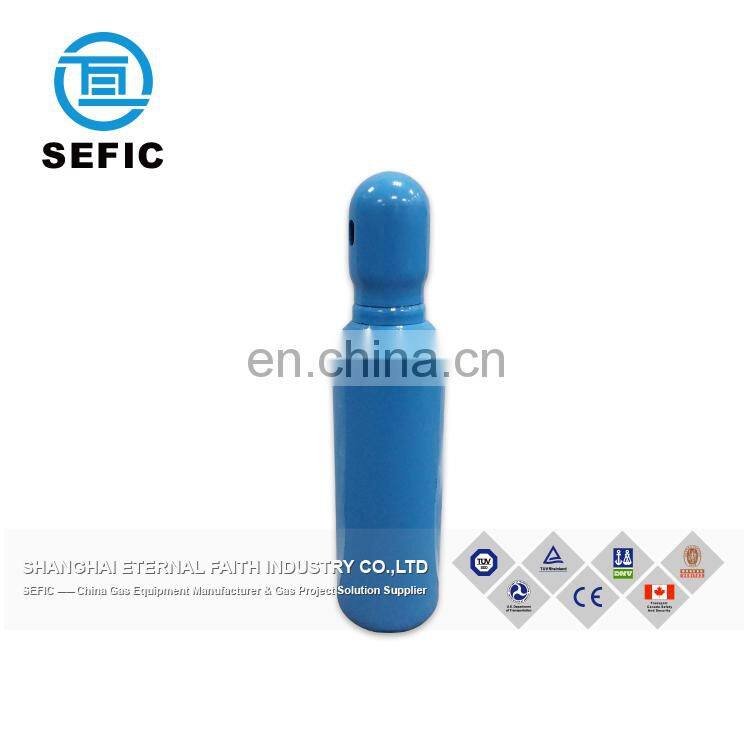 EN ISO 9809-1/ISO9809-3 Standard Oxygen Cylinder High Pressure Air Tank with 99.999% Oxygen Gas