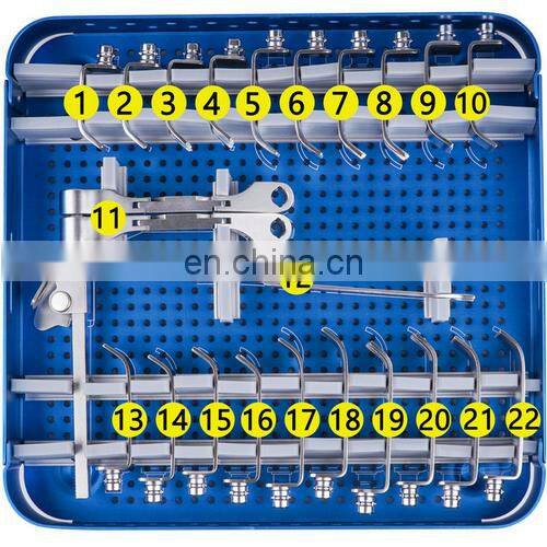 Guaranteed Quality Medical Bone Spine Surgery Distractor Instrument Set Orthopedic Surgical Spinal Instruments