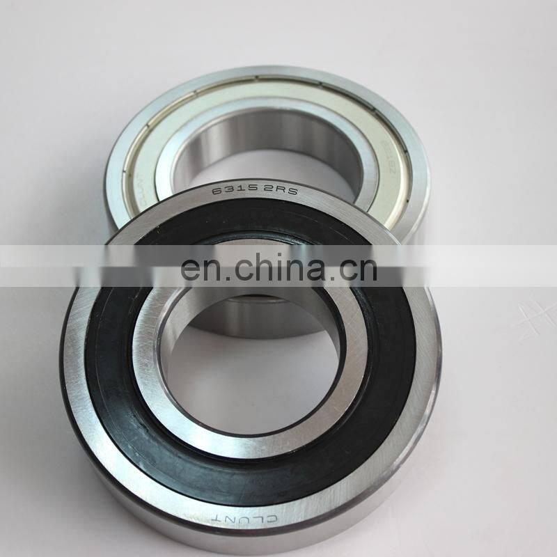 CLUNT Bearing 6315RS 6315-2RS Deep Groove Ball Bearing 6315ZZ