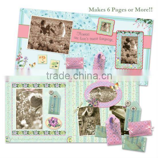garden art diy scrapbooking paper craft kit