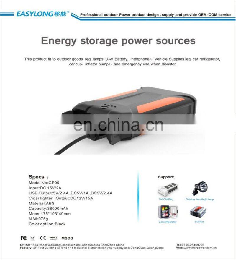Best power bank mini 40000mAh 38000mAh with HIgh capacity