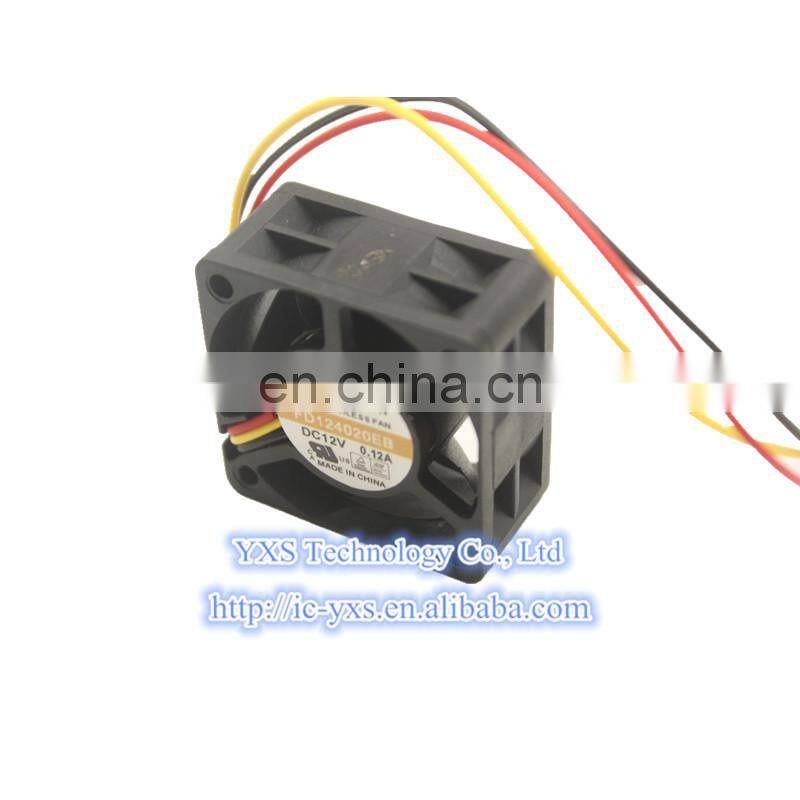 FD124020EB 4cm 40*40*20mm 12V 0.12A 3wire cooling fan