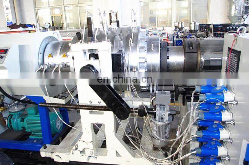 Plastic PVC Water drainager / Corrugated Garden Pipe Extrusion Making Machine production line