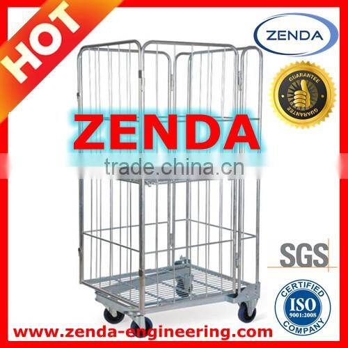 Warehouse Roll Cage Trolley / Roll Container