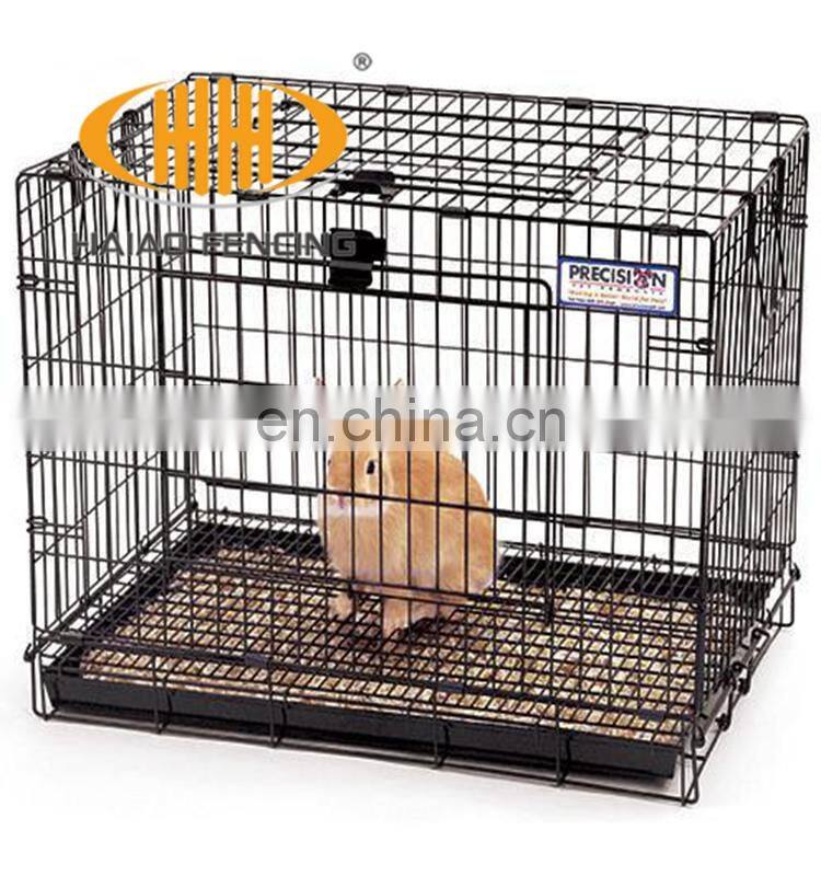 3 layer welded metal rabbit breeding cages for industrial and farming