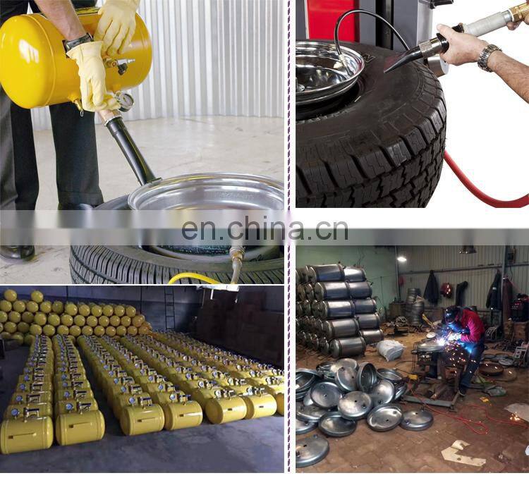 Tire bead seater for tubeless tire repair air tank 10 gallons capacity