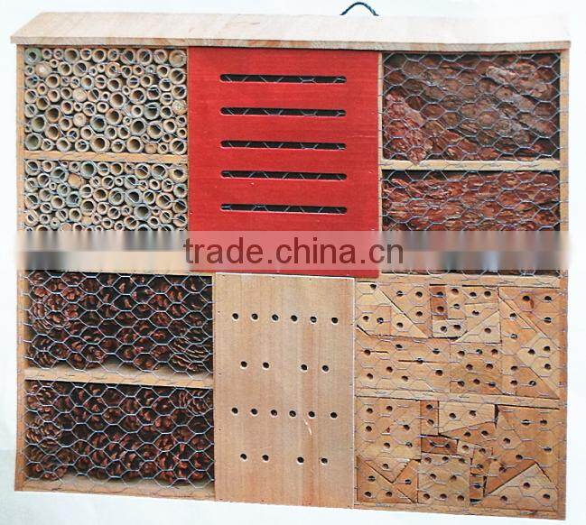 Garden Wooden Natural Insect Hotel