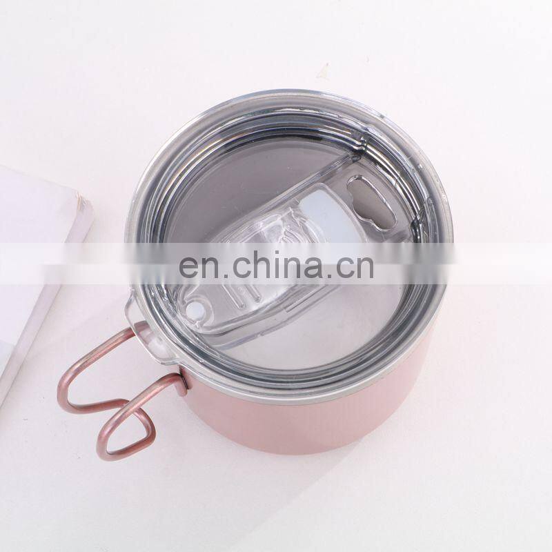 Custom coffee mug 10oz 304 stainless steel tumbler with lid