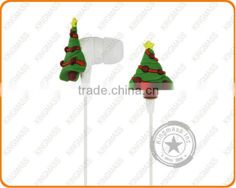 KINGMASS Novelty PVC logo Headphone hot new products