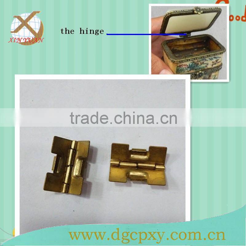 0.5*19*18mm brass special decorative metal concealed hinge for cigar box,jewery box