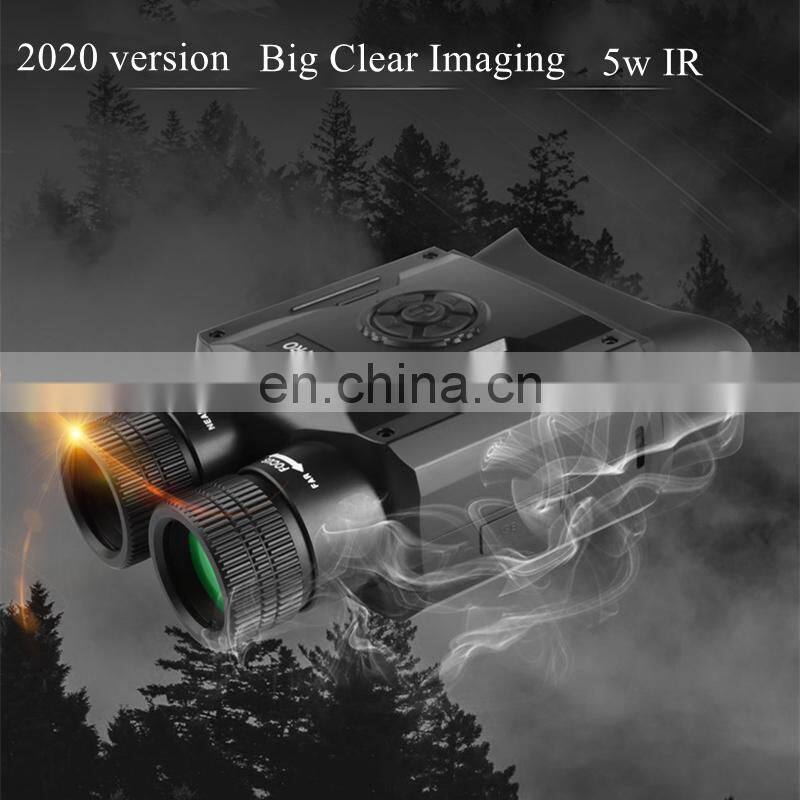 New design NV600 Pro 3.5-inch large screen infrared HD digital 500M hunting night vision binoculars